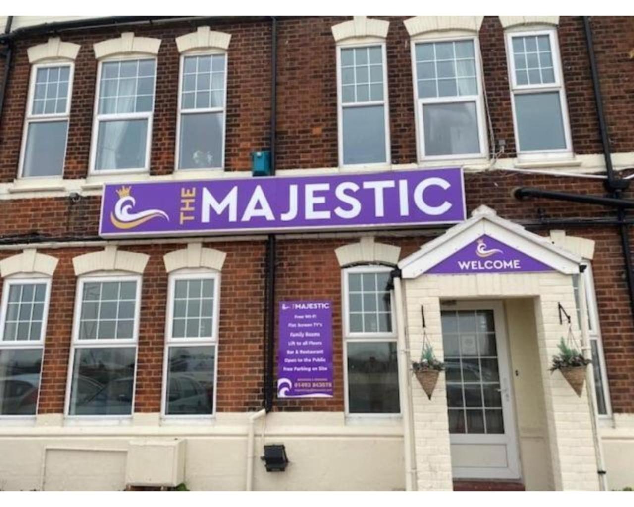 The Majestic Bed and Breakfast Great Yarmouth Eksteriør billede